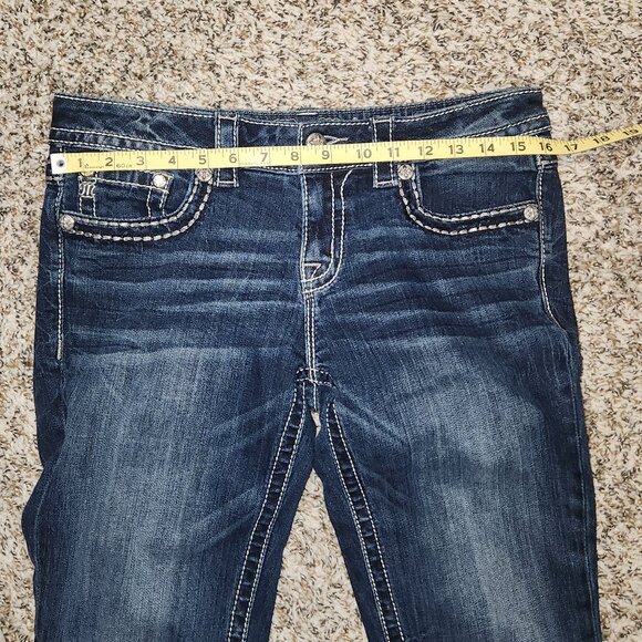 Miss Me Signature Rise Bootcut Jeans – Size 29 – Style MW540684 - Picture 14 of 16